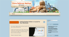 Desktop Screenshot of china-defense-mashup.com